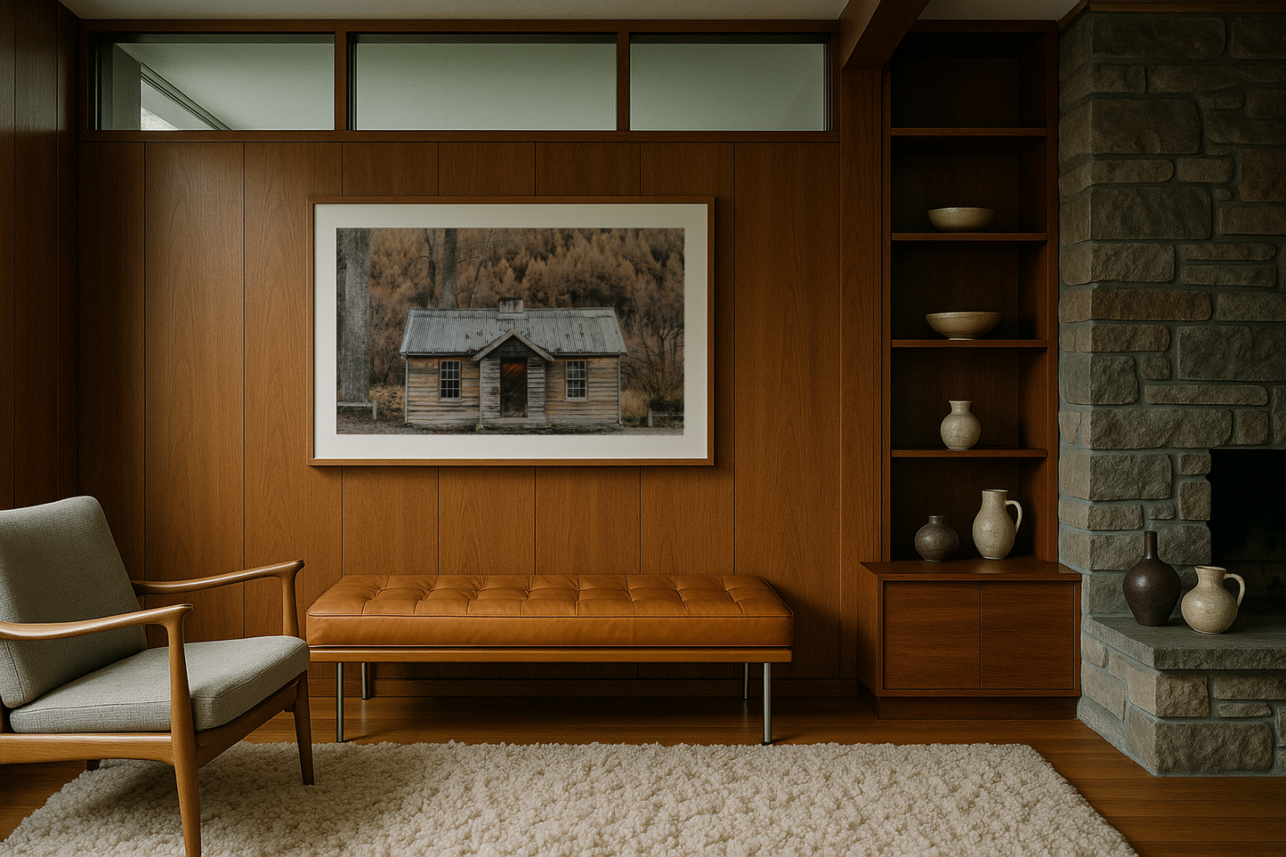 Cabin in the woods, New Zealand