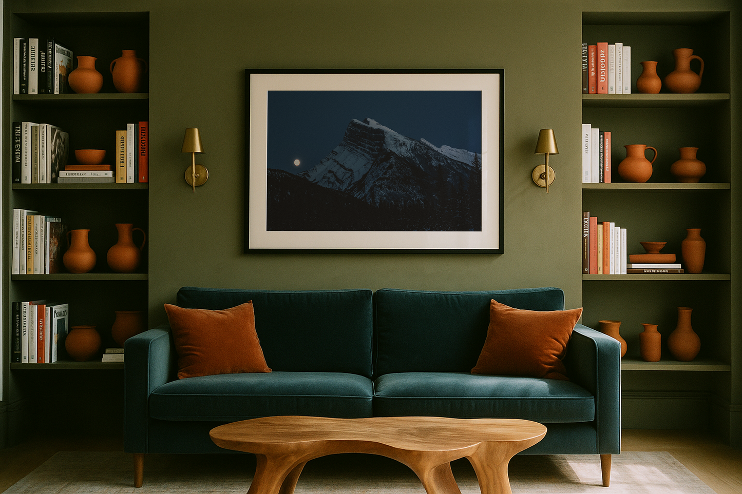 Mount Rundle, Blue Hour