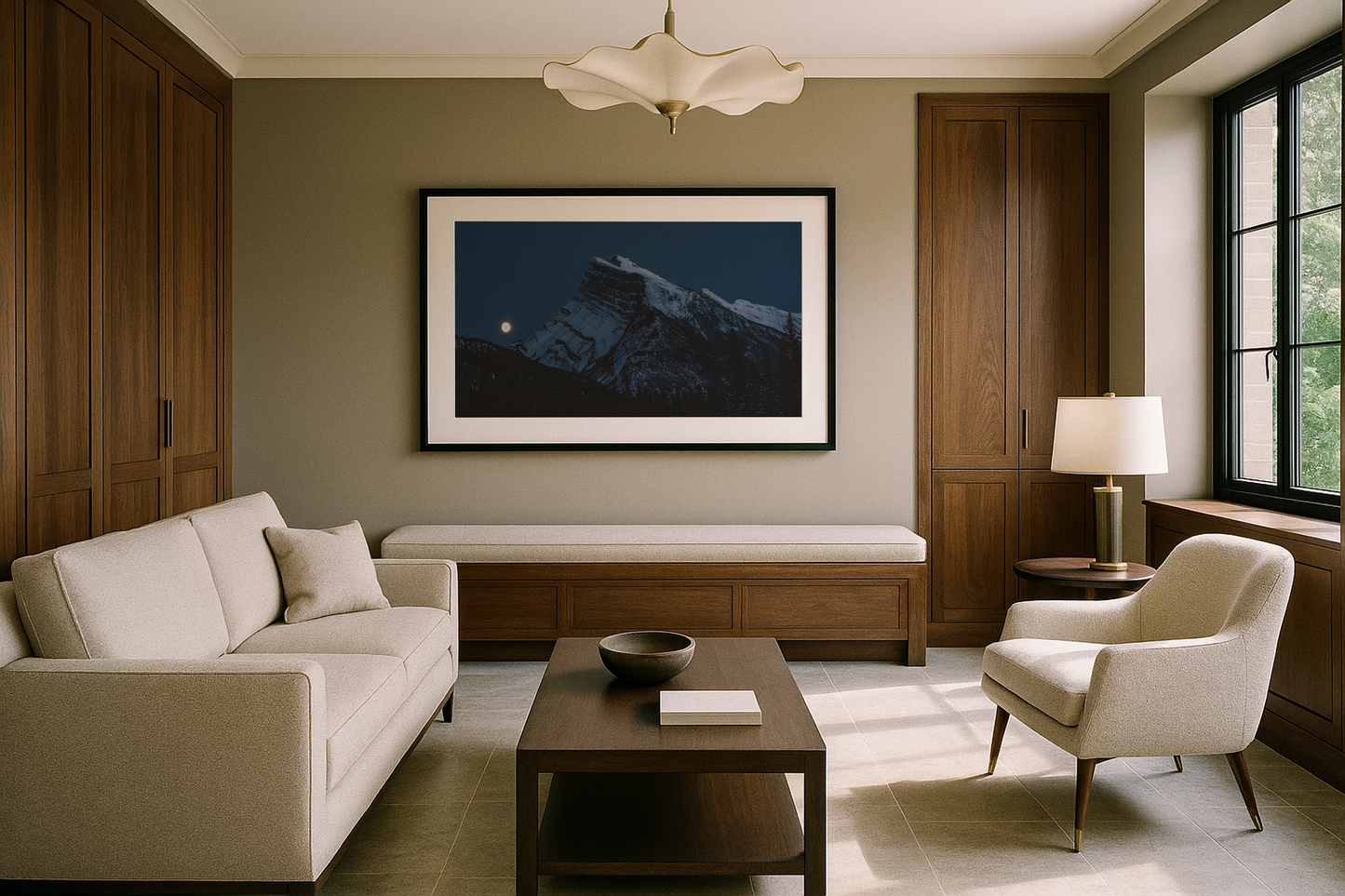 Mount Rundle, Blue Hour