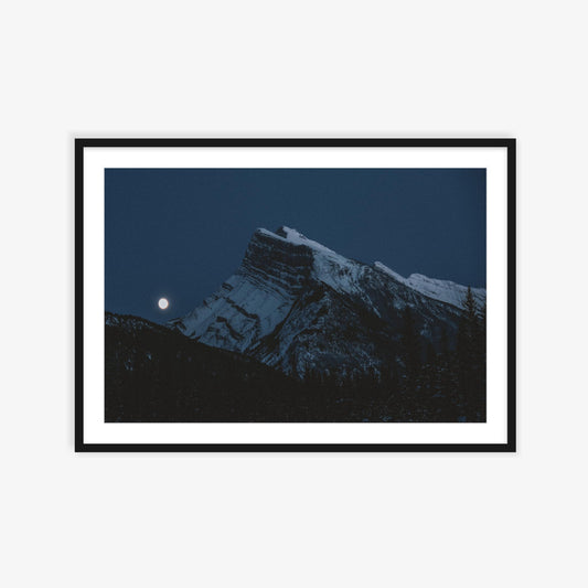 Mount Rundle, Blue Hour