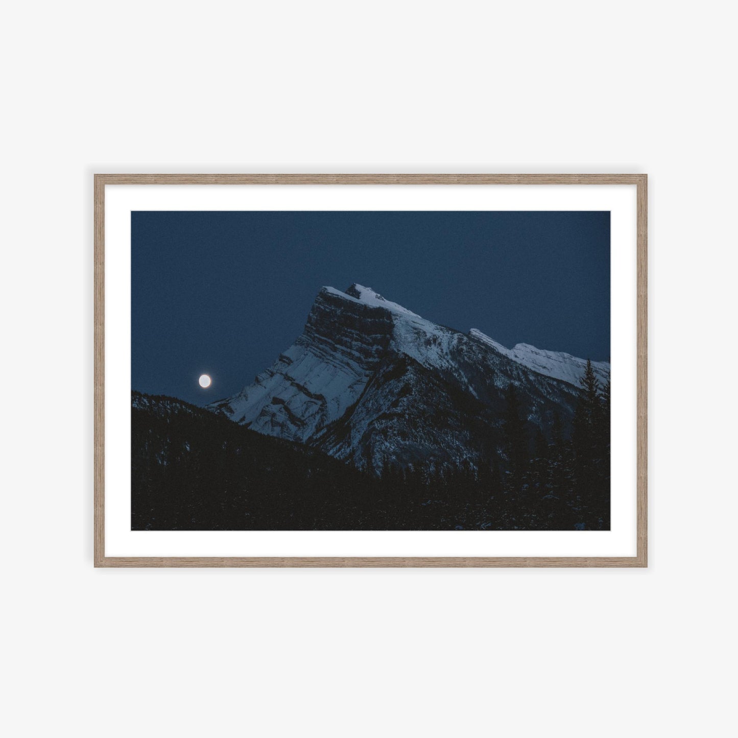 Mount Rundle, Blue Hour