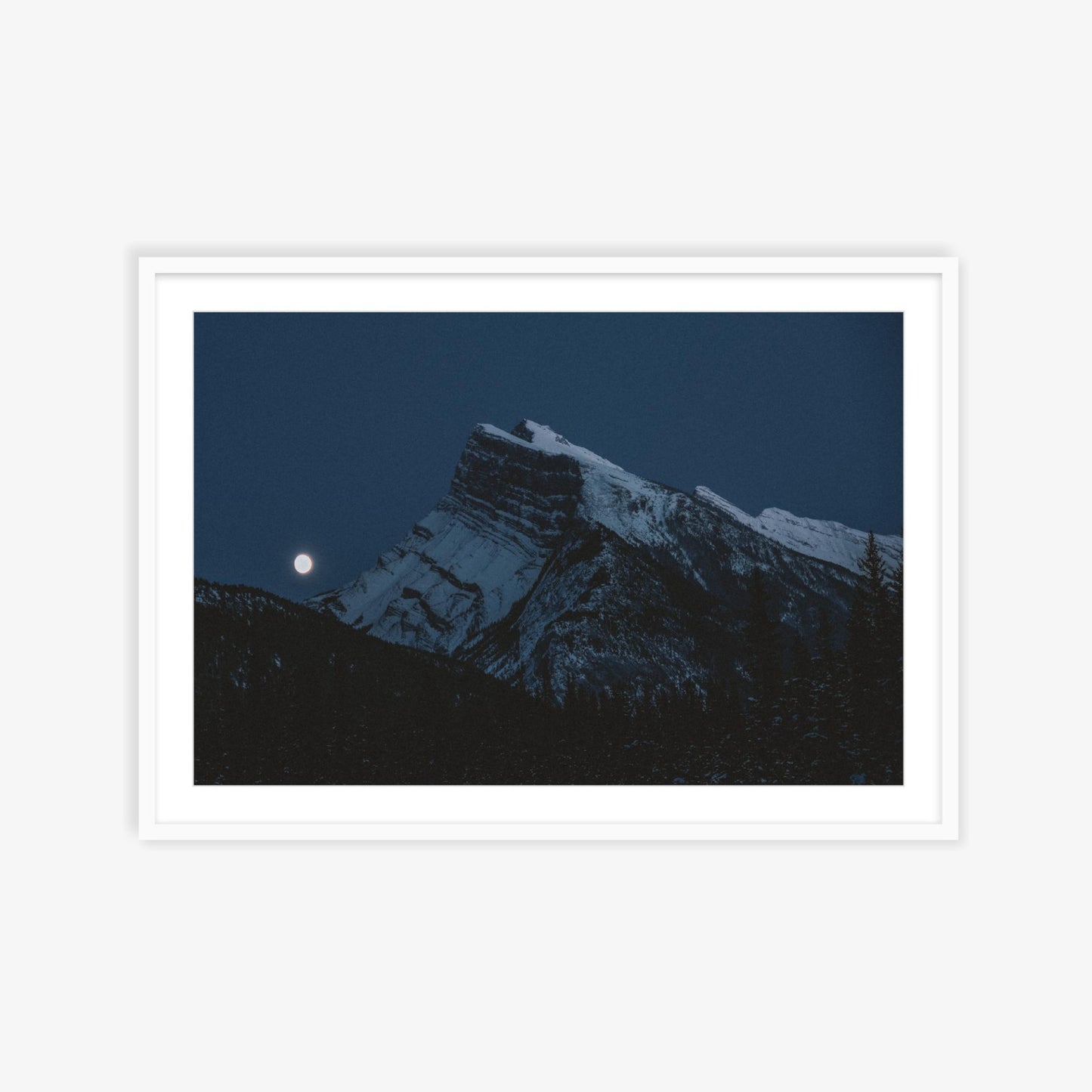 Mount Rundle, Blue Hour
