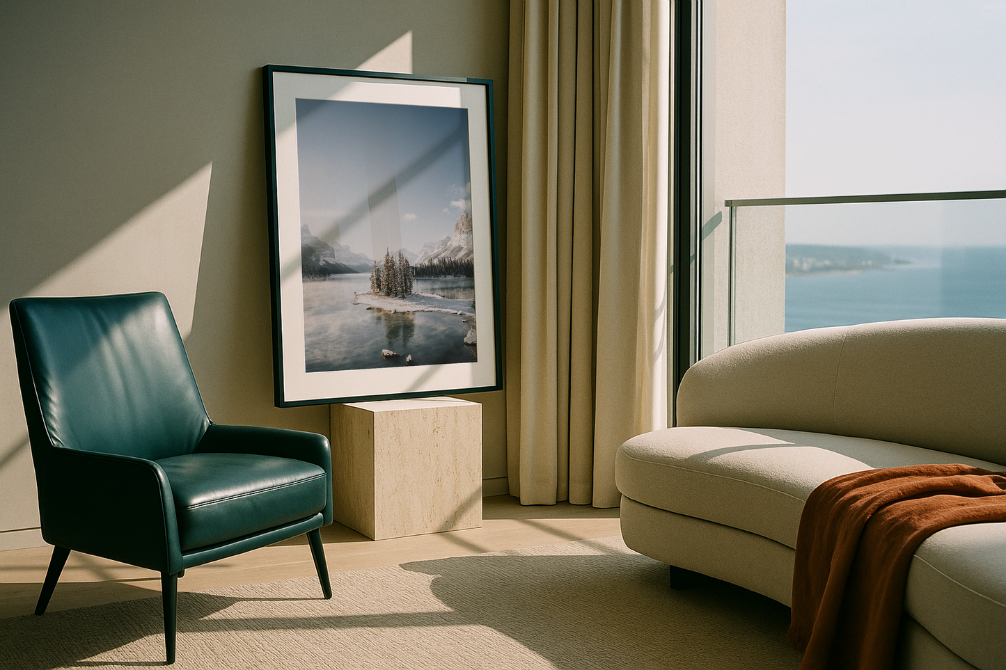 Sunrise at Spirit Island