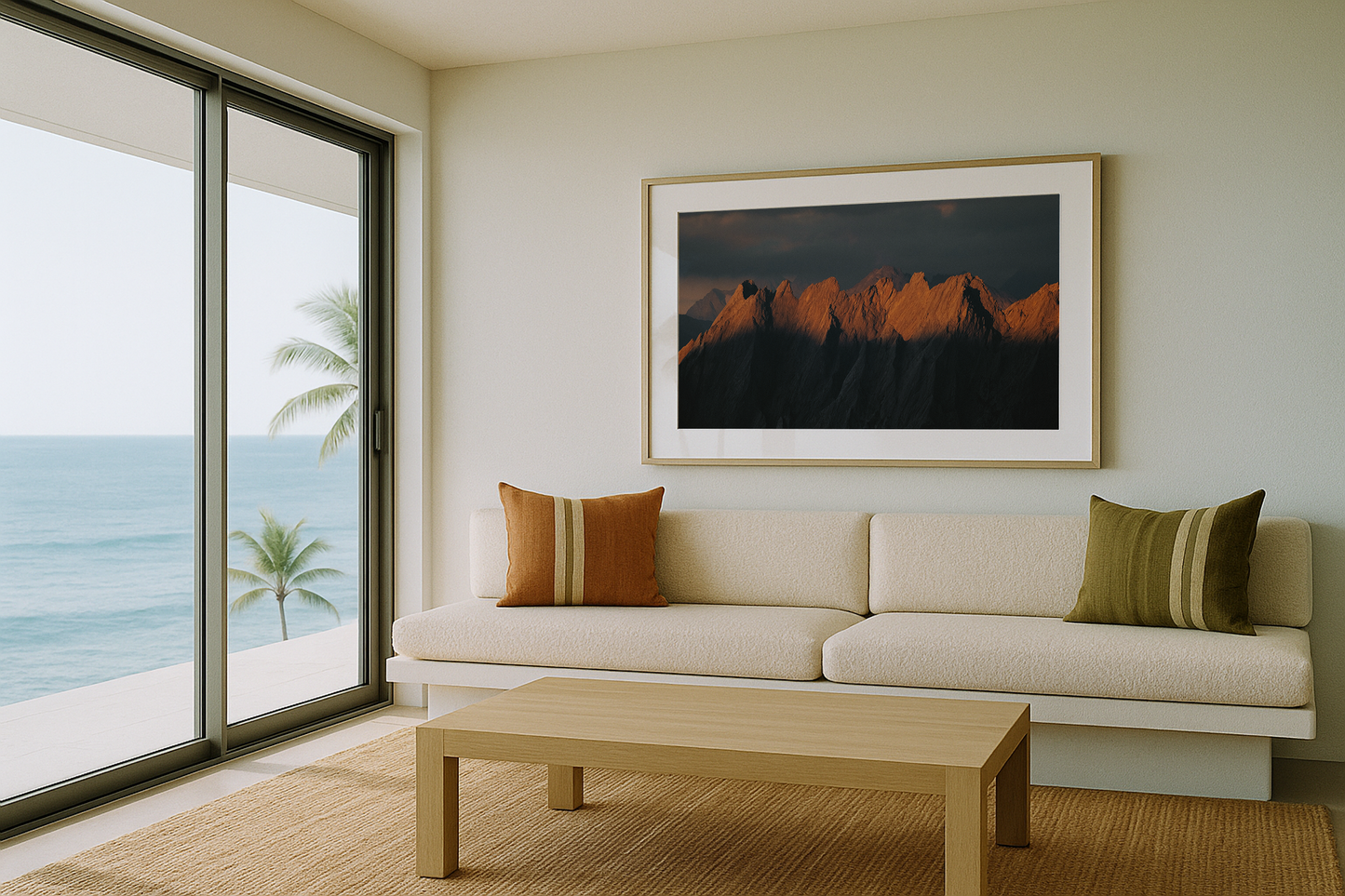 Sunset in the Swiss Alps