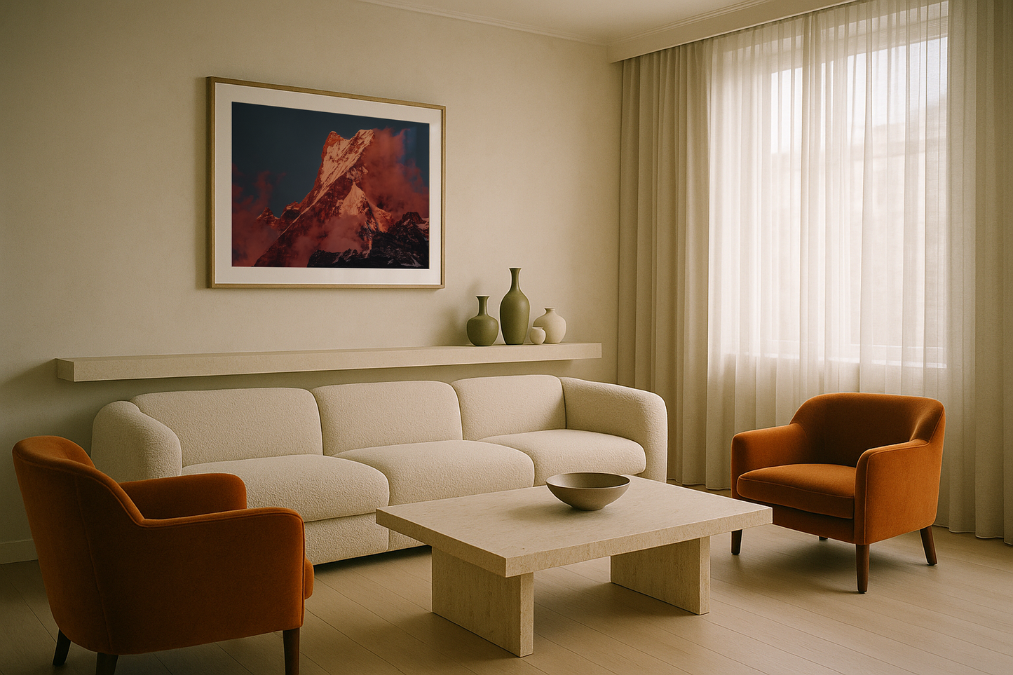 Views of Machapuchare