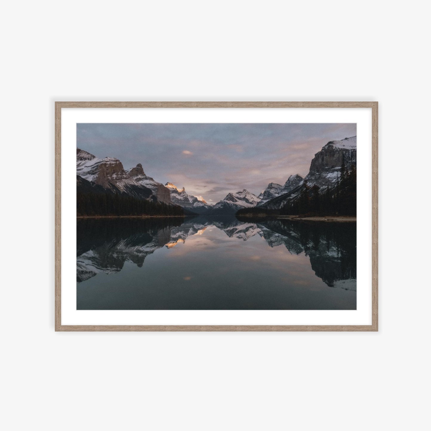 Reflections on Maligne Lake