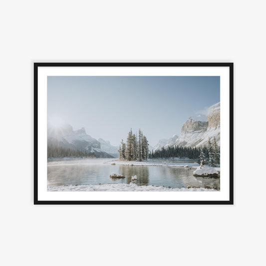 Spirit Island after a winter storm.