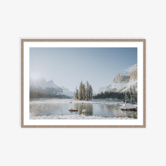 Spirit Island after a winter storm.