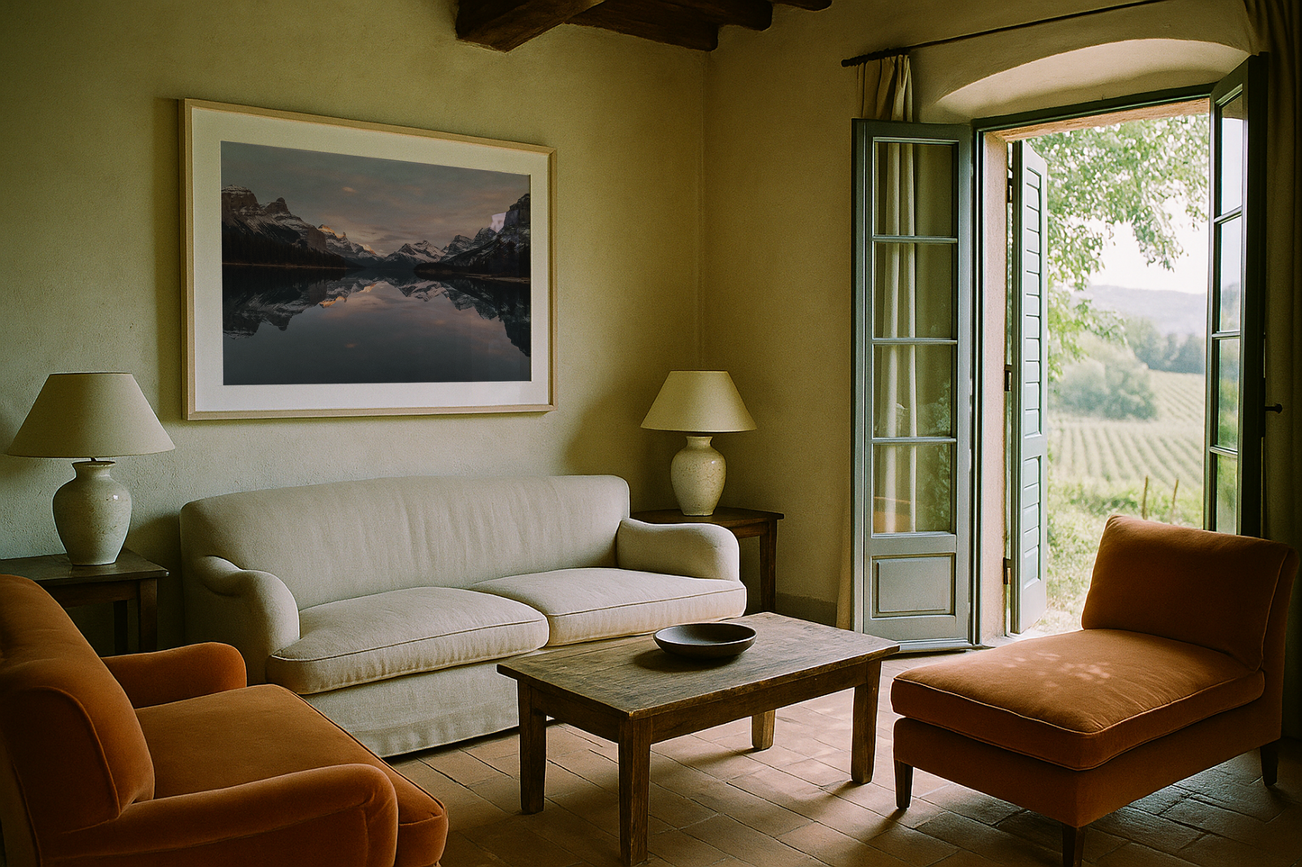 Reflections on Maligne Lake
