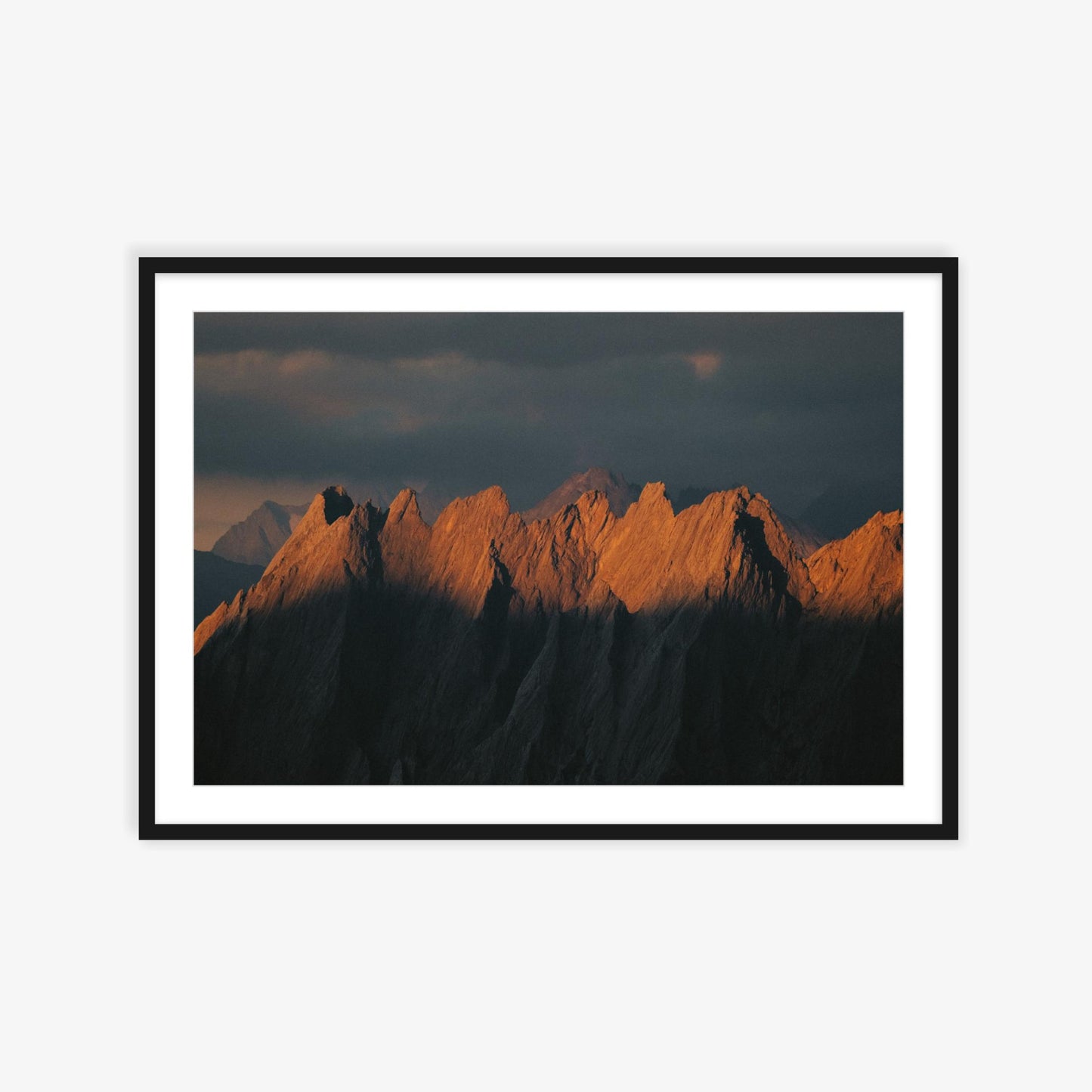 Sunset in the Swiss Alps