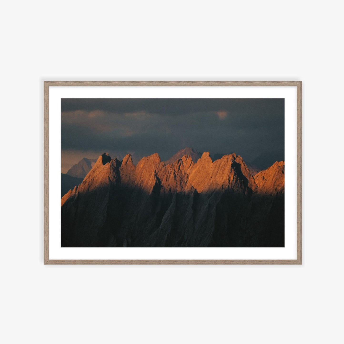 Sunset in the Swiss Alps